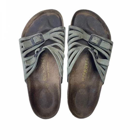 Birkenstock Shoes - Birkenstock Granada Sandals Size 36 / 5 Green
